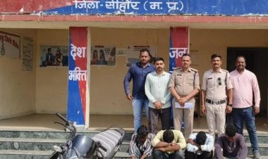 गोपालपुर पुलिस की कार्रवाई:खेतों से मोटर चुराने वाले गिरोह को दबोचा, पूछताछ जारी
