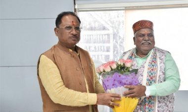 मुख्यमंत्री श्री विष्णु देव साय से बिहार के वन एवं सहकारिता मंत्री डॉ प्रेम कुमार ने की सौजन्य मुलाकात