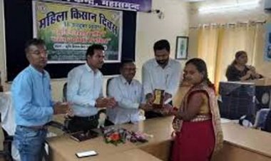 क़ृषि विज्ञान केंद्र मे महिला किसान दिवस मनाया गया