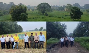 भारत सरकार ने कृषि महाविद्यालय, बिलासपुर का किया भ्रमण