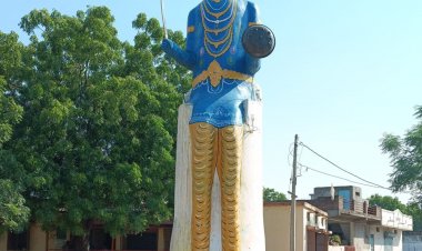 नीमच के गांव में आज होगा रावण दहन:रावण रूंडी में शरद पूर्णिमा पर दहन की 100 साल पुरानी प्रथा; मेले में पहुंचेंगे स्वांगधारी कलाकार