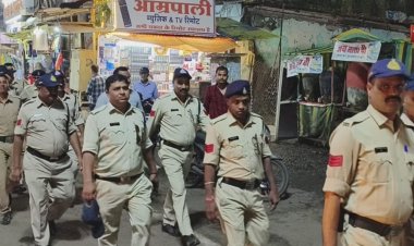 500 से ज्यादा पुलिसकर्मियों ने की कॉम्बिंग गश्त:SDOP ने हवालात चेक किए, एसपी ने भी भ्रमण किया