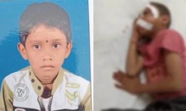 6 साल के बच्चे को बेरहमी से पीटा, आंख में डाला गोंद, अस्पताल में जिंदगी की जंग लड़ रहा मासूम