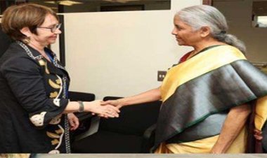 सीतारमण ने की ईबीआरडी अध्यक्ष से भेंट