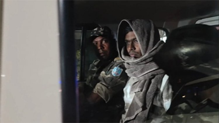 गैंगस्टर अमन साहू रायपुर कोर्ट में हुआ पेश