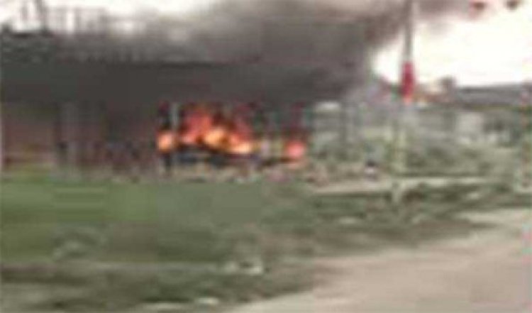 बहराइच में हिंसा के बाद तनाव बरकरार ,कड़ी चौकसी