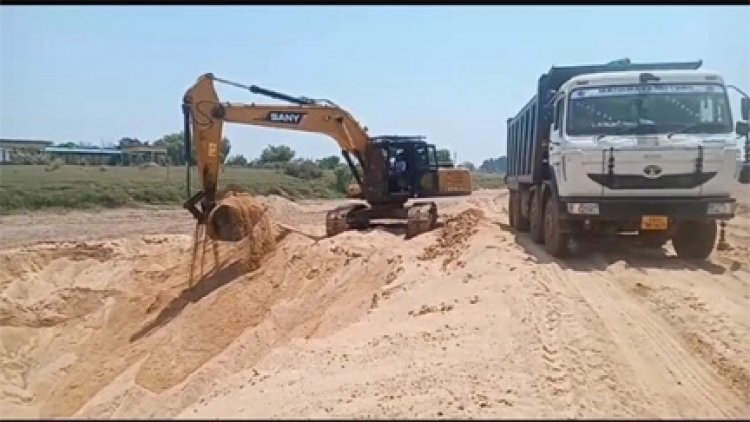 पांच वैध रेत घाटों में चार महीने से लगा प्रतिबंध आज से हटेगा