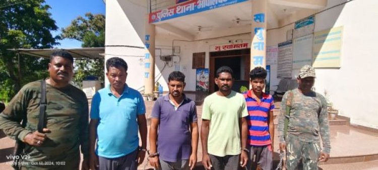 जमीन विवाद के चलते की गई थी ग्रामीण की हत्या