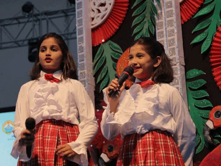 SPS साकेत नगर भोपाल में 'हैप्पीनेस - द जर्नी विदइन':सागराइट्स ने कहानी और नाटक के जरिए दिए प्रेरक संदेश, रंगारंग प्रस्तुतियों ने किया मंत्रमुग्ध