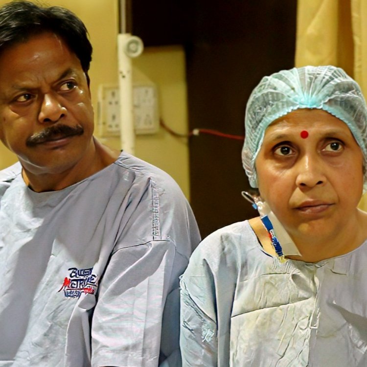 करवा चौथ पर पति ने दिया जिंदगी का गिफ्ट:जबलपुर के अस्पताल में किडनी डोनेट कर पत्नी की बचाई जान