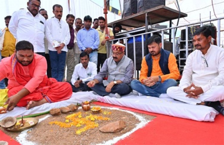 उप मुख्यमंत्री श्री अरुण साव ने 20.13 करोड़ के विकास और निर्माण कार्यों का किया लोकार्पण-भूमिपूजन