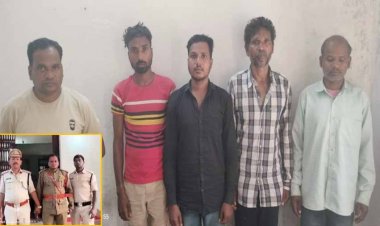 छत्तीसगढ़ के जशपुर जिले में पुलिस ने एक टोपीबाज गिरोह का किया पर्दाफाश,  5 सदस्यों को गिरफ्तार