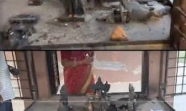 हैदराबाद में एक और मंदिर में तोड़फोड़, पुलिस जांच में जुटी