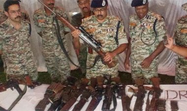 थुलथुली मुठभेड़ में मिले 11 हथियारों की पहचान, सभी का बड़े हमले से कनेक्शन