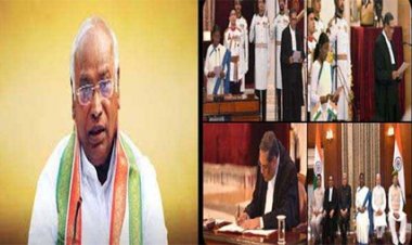 खरगे ने मुख्य न्यायाधीश बनने पर न्यायमूर्ति खन्ना को बधाई दी