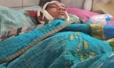 16 साल के छात्र को 5 लोगों ने पीटा:सिर में आए 7 टांके, खर्चे के लिए की गई मजदूरी के पैसे मांगने पर मिली सजा
