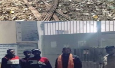 छड़ चोरी के आरोपी भेजे गए जेल