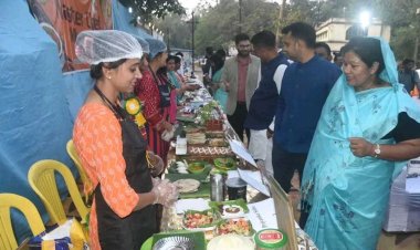 जिले में दो वर्षो से हो रहा है फूड फेस्टिवल का आयोजन