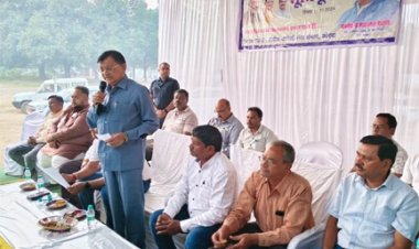 डबल इंजन की सरकार में न फंड की कमी न विकास कार्यों में देरी: उद्योग मंत्री लखन लाल देवांगन