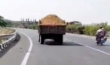 ग्वालियर में अवैध रेत परिवहन पर पुलिस का एक्शन:पुलिस ने माइनिंग टीम के साथ ज्वाइंट ऑपरेशन चलाकर पकड़े पांच ट्रैक्टर-ट्रॉली