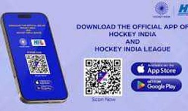 हॉकी इंडिया ने किया आधिकारिक मोबाइल ऐप लॉन्च