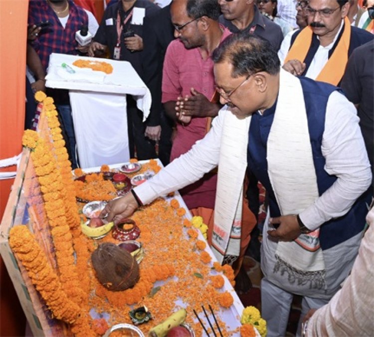 बलौदाबाजार में खुलेगा बीएड महाविद्यालय और ट्रांसपोर्ट नगर की होगी स्थापना : मुख्यमंत्री श्री विष्णु देव साय