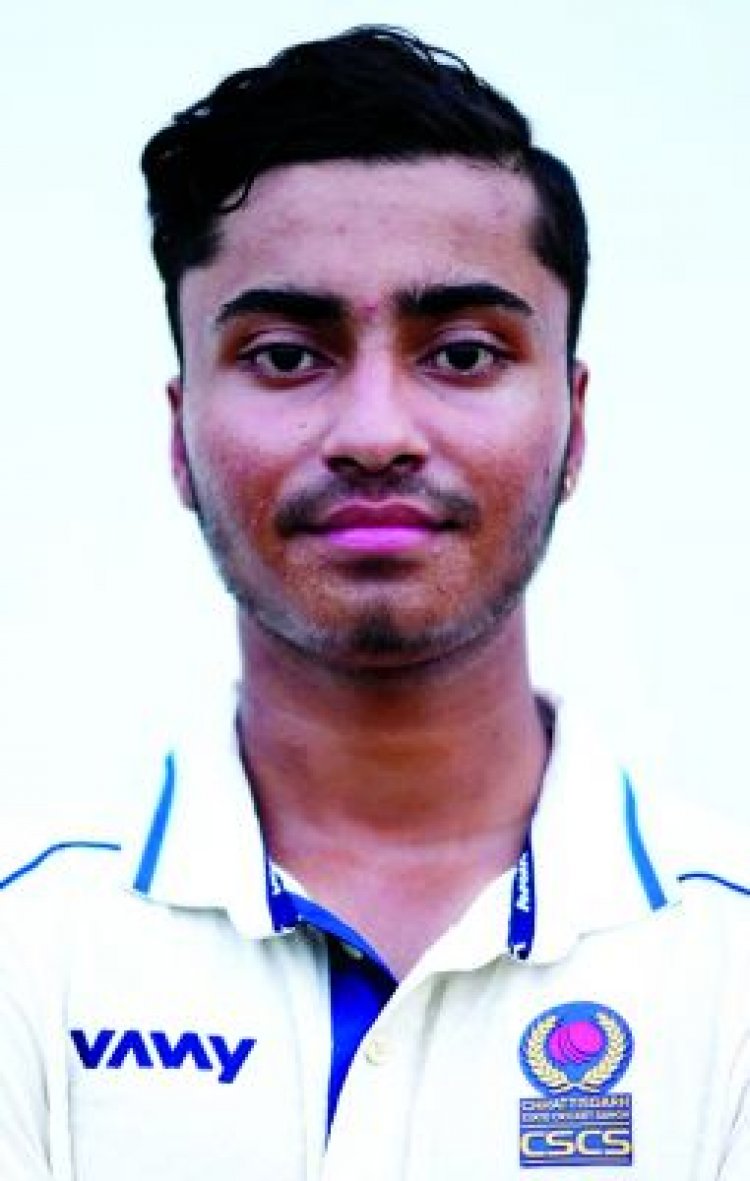 कूच बेहार ट्रॉफी में छत्तीसगढ़ की 199 रनों की बनी बढ़त