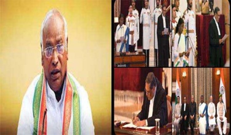 खरगे ने मुख्य न्यायाधीश बनने पर न्यायमूर्ति खन्ना को बधाई दी