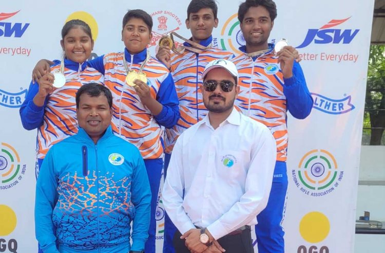 33वीं आल इण्डिया जी.व्ही. मावलंकर शूटिंग शाटगन चैम्पियनशिप 2024 मऊ इन्दौर में