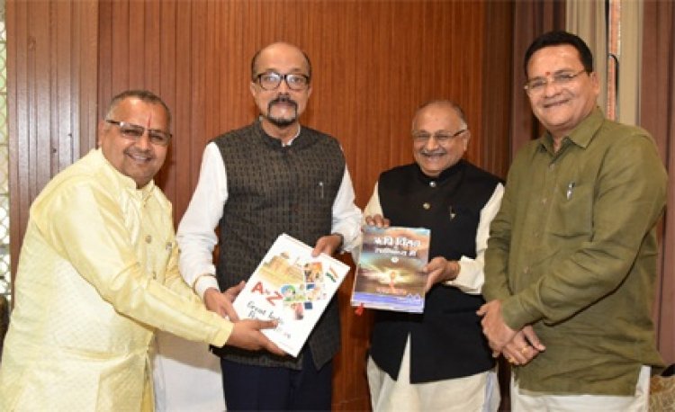 राज्यपाल रमेन डेका से पूर्व सांसद गांधी ने की सौजन्य भेंट