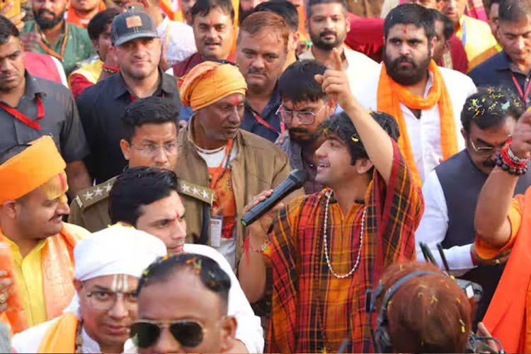 ‘धीरेंद्र कृष्ण शास्त्री की हिंदू जोड़ो यात्रा में शामिल होने के लिए विदेशों से‌ आ रहे श्रद्धालु’