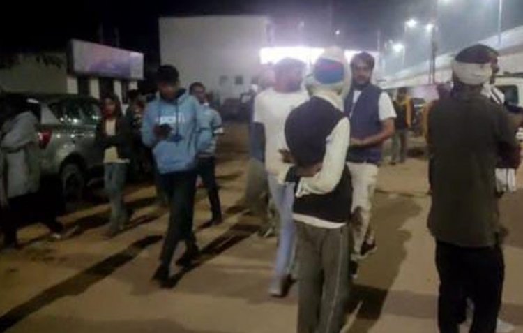 शराब कंपनी के गुर्दो ने भियाताल गाँव युवक की मारपीट की