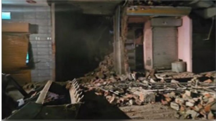 मुरैना में विस्फोट के कारण तीन मकान ढहे, 2 की मौत, 5 लोग घायल