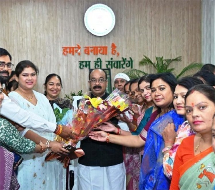 डे-एनयूएलएम में तीन महीनों की कार्यवृद्धि : उप मुख्यमंत्री  अरुण साव से मिलकर कर्मचारियों ने जताया आभार