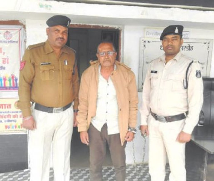 दूसरे की 40 एकड़ जमीन बेचने 72लाख बयाना लेने वाला गिरफ्तार