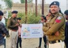 नावरा हाट बाजार में पुलिस ने साइबर जागरूकता अभियान चलाया:ग्रामीणों को ऑनलाइन फ्रॉड की जानकारी दी, बचाव के तरीके भी बताए