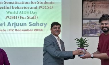 केन्द्रीय विद्यालय-2 में POCSO और POSH पर कार्यशाला:प्राचार्य बोले- कार्यशाला न केवल ज्ञानवर्धक है, बल्कि समाज के प्रति जिम्मेदारी भी मजबूत करती है