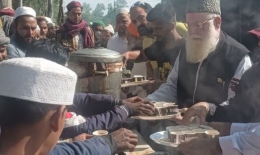 आलमी तब्लीगी इज्तिमा में शिरकत करने वालों का स्वागत:जमीअत उलमा मध्यप्रदेश एवं सर्व धर्म सद्भावना मंच ने जमातियों को कराया चाय नाश्ता