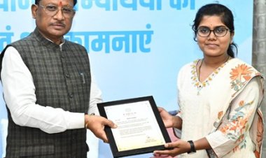 छत्तीसगढ़ लोक सेवा आयोग की परीक्षा पास कर किसान की बेटी किरण राजपूत बनी अधिकारी