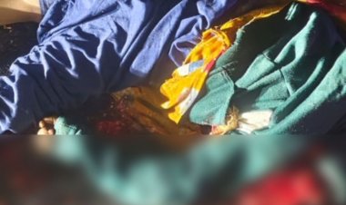 शिवपुरी में बाइक सवार युवती की ट्रक से कुचलकर मौत:बागेश्वर धाम से कथा सुनकर झांसी लौट रहे थे, हादसे में जीजा-साला घायल