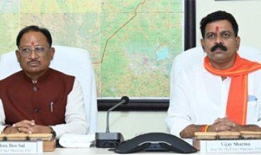 हमारी सरकार ने 11 महीनों में नक्सलवाद के खिलाफ लड़ी निर्णायक लड़ाई - मुख्यमंत्री विष्णुदेव साय