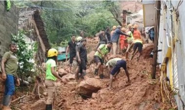 चीन के शेनझेन शहर में रेलवे निर्माण स्थल पर जमीन धंसने से 13 लोग लापता