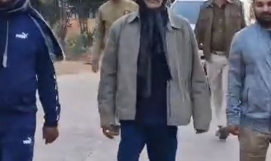 मॉर्निंग वॉक पर निकले बीजेपी के प्रदेशाध्यक्ष बीडी शर्मा:पन्ना की साफ-सफाई व्यवस्था का जायदा भी लिया