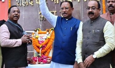 गरीबों और किसानों के रक्षक के रूप में अमर शहीद वीर नारायण सिंह की गौरवगाथा सदैव अमर रहेगी : मुख्यमंत्री विष्णु देव साय