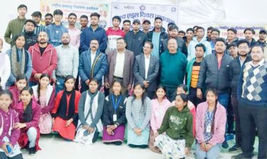 विश्व एड्स दिवस पखवाड़ा: कॉलेज में जागरूकता कार्यक्रम