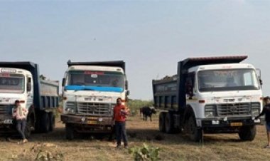 मिट्टी, मुरूम एवं रेत के अवैध परिवहन पर कड़ी कार्रवाई