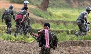 स्पाइक होल के चपेट में आकर जवान घायल