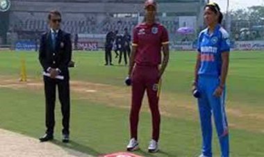 भारतीय महिला टीम ने टॉस जीतकर पहले बल्लेबाजी का किया फैसला