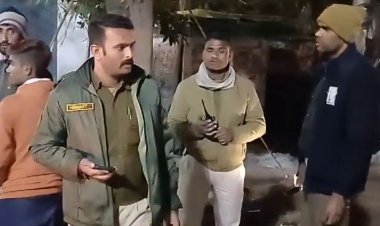 युवक ने तालाब में कूदकर की सुसाइड की कोशिश:कॉन्स्टेबल ने बचाई जान; बोला- अवैध शराब और गांजा बिक्री पर पुलिस नहीं कर रही कार्रवाई