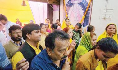 श्री साईं जन्मोत्सव पर भजन-कीर्तन और आरती